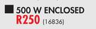 Eurolux Security Light 500W Enclosed