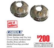 Cobolt 2 Piece Disclock Set