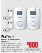 1Digitech Wireless Motion Sensor Twin Pack
