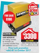 Gemini Gate Motor Kit