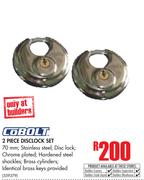 Cobolt 2 Piece Disclock Set