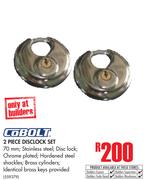 Cobolt 2 Piece Disclock Set