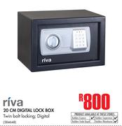 Riva 20cm Digital Lock Box