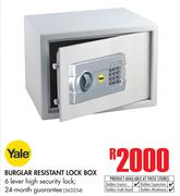 Yale Burglar Resistant Lock Box
