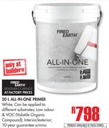 Fired Earth All In One Primer-5Ltr