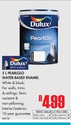 Dulux Pearlglo Water Based Enamel-5Ltr
