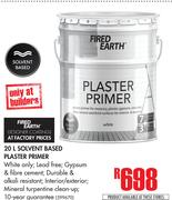 Fired Earth Solvent Based Plaster Primer-5Ltr