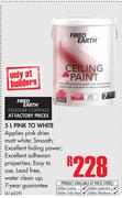 Fired Earth Pink To White-5Ltr
