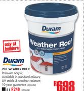 Duram Weather Roof Paint-20Ltr