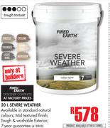 Fired Earth Severe Weather-5Ltr