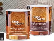 Fired Earth Velvet Wood Preservative-5Ltr