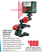 Bosch Green Cross Liner Laser Quiggo III