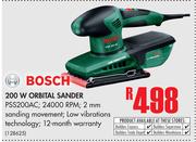 Bosch 200W Orbital Sander PSS200AC
