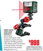 Bosch Green Cross Liner Laser Quiggo III