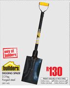 Builders Digging Spade
