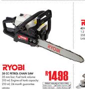 Ryobi 38CC Petrol Chain Saw