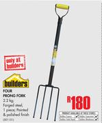Builders Four Prong Fork