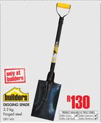 Builders Digging Spade