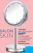 Sorbet Salon Skin LED Mirror