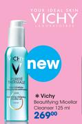 Vichy Beautifying Micellar Cleanser-125ml