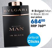 Bvlgari Man In Black-30ml