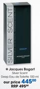 Jacques Bogart Silver Scent Deep Eau De Toilette-100ml