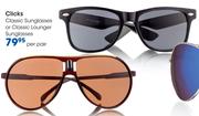 Clicks Classic Sunglasses Or Classic Lounger Sunglasses-Per Pair