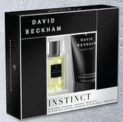 David Beckham Instinct Gift Set: Eau De Toilette-30ml And Body Wash-150ml