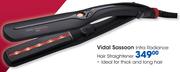 Vidal Sassoon Infra Radiance Hair Straightener