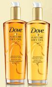 Dove Pure Care Dry Oil For All Hair Types-100ml