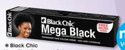 Black Chic Mega Black Permanent Colour-50ml