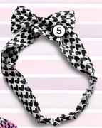 Clicks Heart Bow Headband