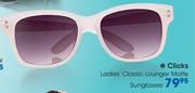 Clicks Ladies Classic Lounger Matte Sunglasses