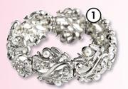 Clicks Pearlescent Stretchy Bracelet