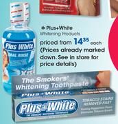 Plus + White Whitening Products-Each