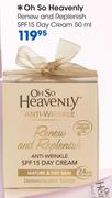 Oh So Heavenly Renew And Replenish SPF15 Day Cream-50ml