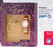 Yardley Gorgeous Gift Set: Eau De Parfum-50ml & Watch