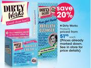 Dirty Works Products Each