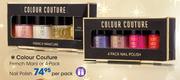 Colour Couture French Mani Or 4 Pack Nail Polish-Per Pack