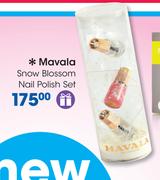 Mavala Snow Blossom Nail Polish Set