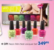 Opi Neon Mini Nail Lacquer Set
