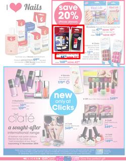 Clicks : Summer Beauty (7 Nov - 24 Dec 2014), page 14