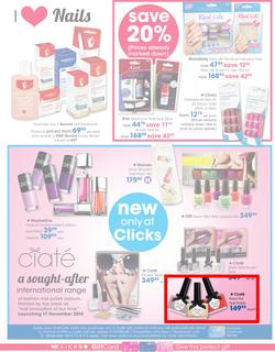 Clicks : Summer Beauty (7 Nov - 24 Dec 2014), page 14