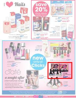 Clicks : Summer Beauty (7 Nov - 24 Dec 2014), page 14