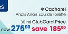 Cacharel Anais Anais Eau De Toilette-30ml