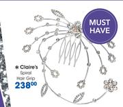 Claire's Spiral Hair Grip