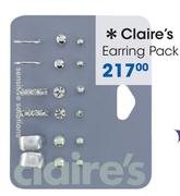 Claire's Earring Pack
