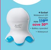 Sorbet Waterproof LED Massager