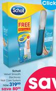 Scholl Velvet Smooth Electronic Nail Care System