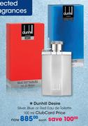 Dunhill Desire Silver,Blue Or Red Eau De Toilette-100ml
